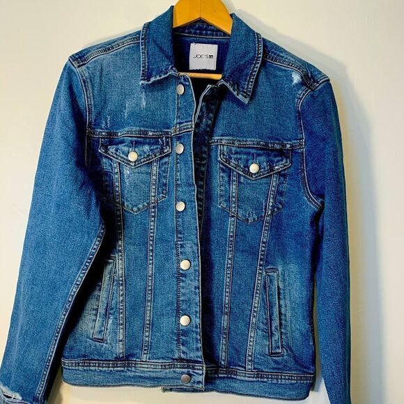 Joe’s Men’s Denim classic Jeans denim jacket size L, NWT - Picture 3 of 9